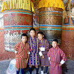 Bhutanese Boys at Festival