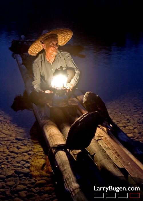 Boatman in Early Light