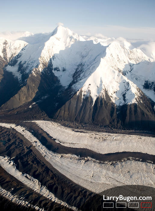 Glacial Cuts - Denali Alaska